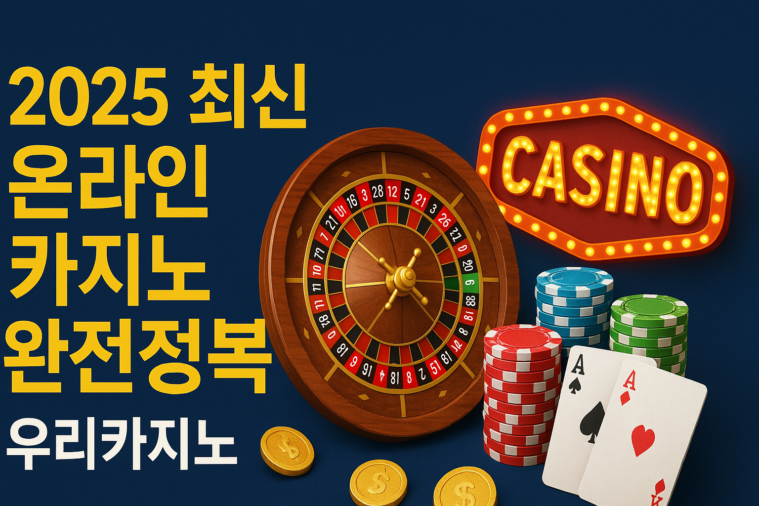 2025 최신 온라인 카지노 완전정복! 우리카지노 대표 이미지